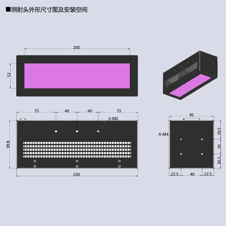 UVLED面光源