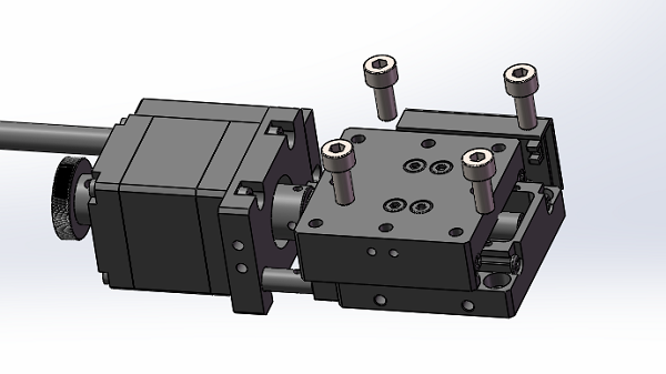 电动直线轴位移台 ESX11-40L-15(图3) 电动直线轴位移台