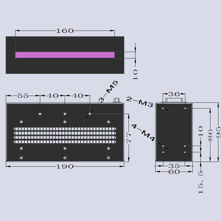 线光源UVLED厂家-160×10(图3) uvled线光源