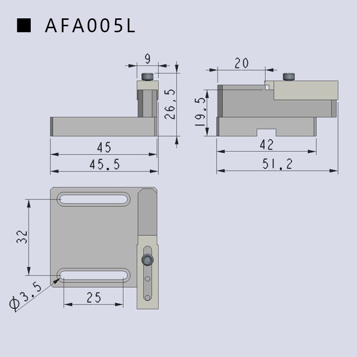 光纤阵列夹具AFA005(图2) 光纤阵列夹具AFA005(图2)
