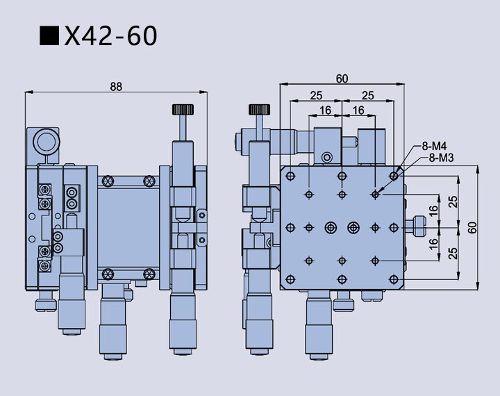四维调整架X42(图4) 四维调整架X42(图4)